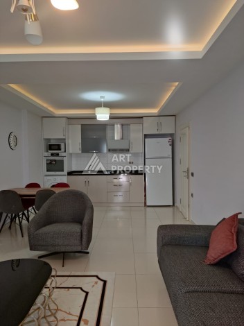 Просторная 1+1 с большой планировкой в комплексе бизнес класса в развитом районе Махмутлар - Ракурс 4