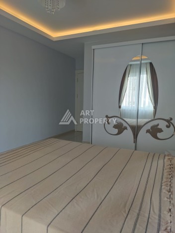 Просторная 1+1 с большой планировкой в комплексе бизнес класса в развитом районе Махмутлар - Ракурс 8