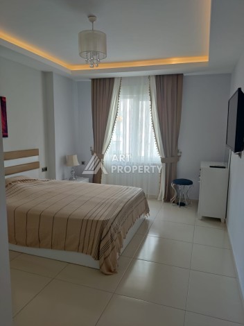 Просторная 1+1 с большой планировкой в комплексе бизнес класса в развитом районе Махмутлар - Ракурс 12