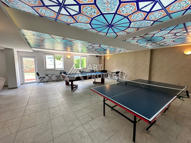 Просторная 1+1 с большой планировкой в комплексе бизнес класса в развитом районе Махмутлар - Ракурс 19