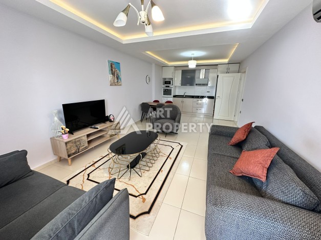 Просторная 1+1 с большой планировкой в комплексе бизнес класса в развитом районе Махмутлар - Ракурс 32