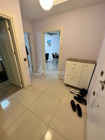 Просторная 1+1 с большой планировкой в комплексе бизнес класса в развитом районе Махмутлар - Ракурс 35