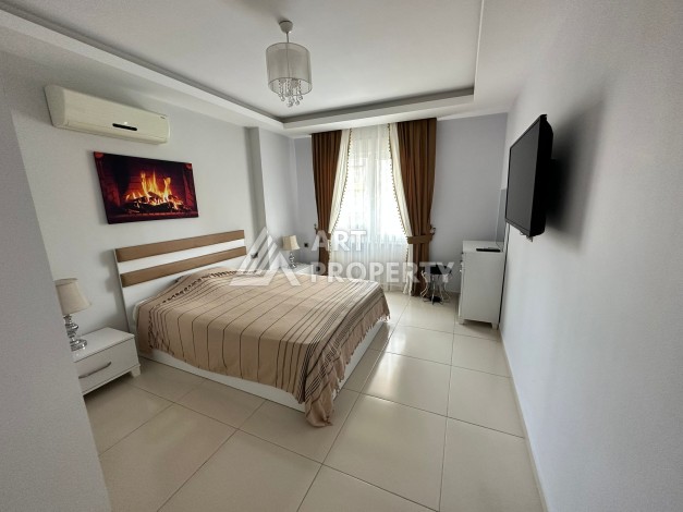 Просторная 1+1 с большой планировкой в комплексе бизнес класса в развитом районе Махмутлар - Ракурс 36