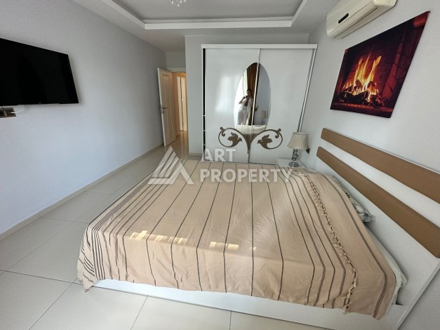 Просторная 1+1 с большой планировкой в комплексе бизнес класса в развитом районе Махмутлар - Ракурс 37