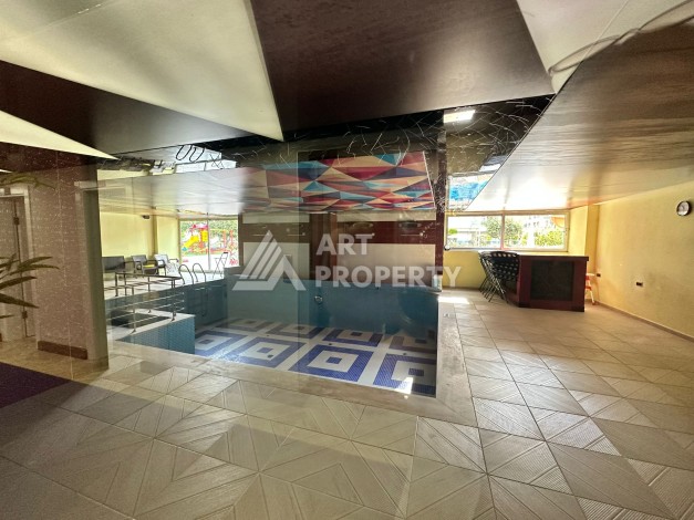 Просторная 1+1 с большой планировкой в комплексе бизнес класса в развитом районе Махмутлар - Ракурс 42