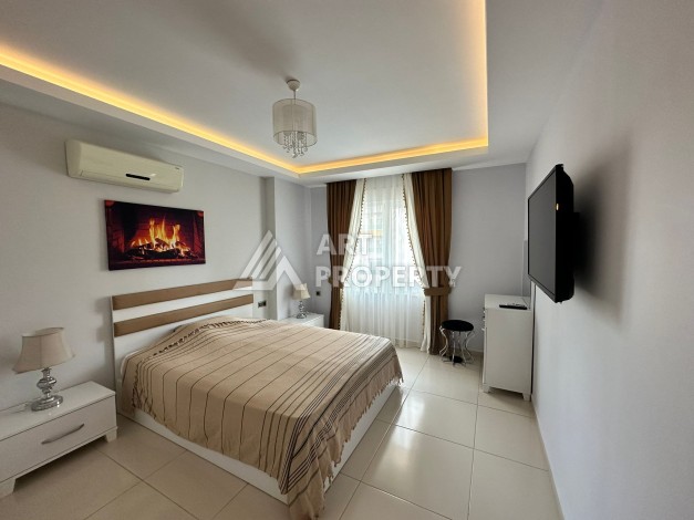 Просторная 1+1 с большой планировкой в комплексе бизнес класса в развитом районе Махмутлар - Ракурс 44