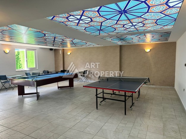 Просторная 1+1 с большой планировкой в комплексе бизнес класса в развитом районе Махмутлар - Ракурс 46