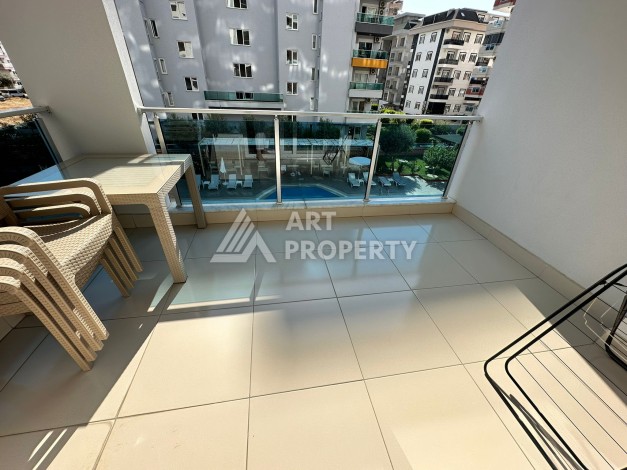 Просторная 1+1 с большой планировкой в комплексе бизнес класса в развитом районе Махмутлар - Ракурс 48