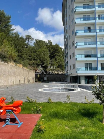 Новые апартаменты 1+1 в комплексе с инфраструктурой класса люкс в зеленом районе Авсаллар - Ракурс 13