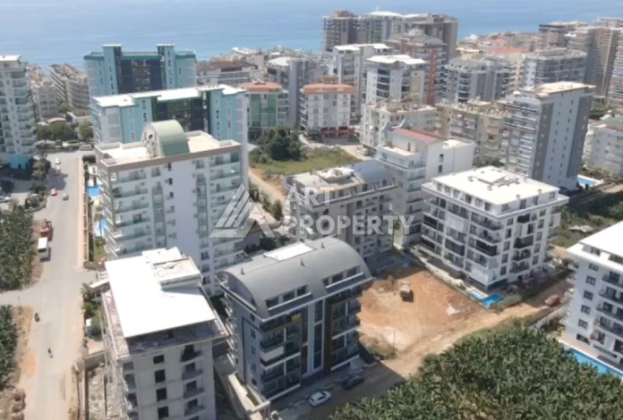 1+1 в новом комплекске, 55 м.кв. 250м от моря в Махмутларе - Ракурс 11