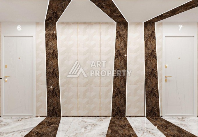 Великолепная квартира 1+1 в комплексе премиум класса в самом центре Оба - Ракурс 21