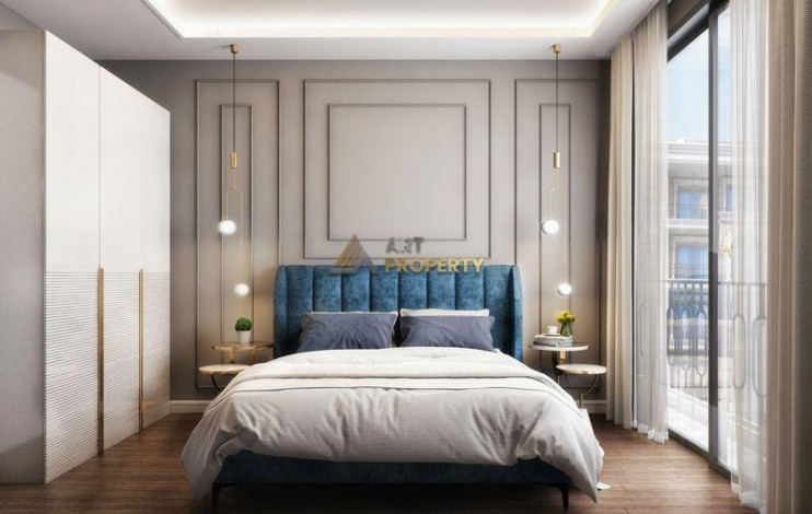 Инвестиционный проект на стадии строительства. Квартиры 1+1, 2+1 и 3+1 пентхаусы по стартовым ценам! Авсаллар, Алания. - Ракурс 24