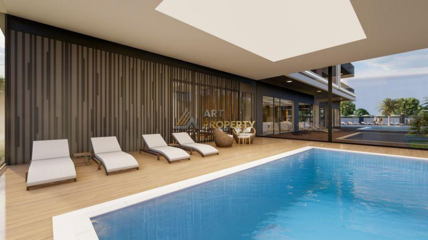 Инвестиционный проект на стадии строительства. Квартиры 1+1, 2+1 и 3+1 пентхаусы по стартовым ценам! Авсаллар, Алания. - Ракурс 34