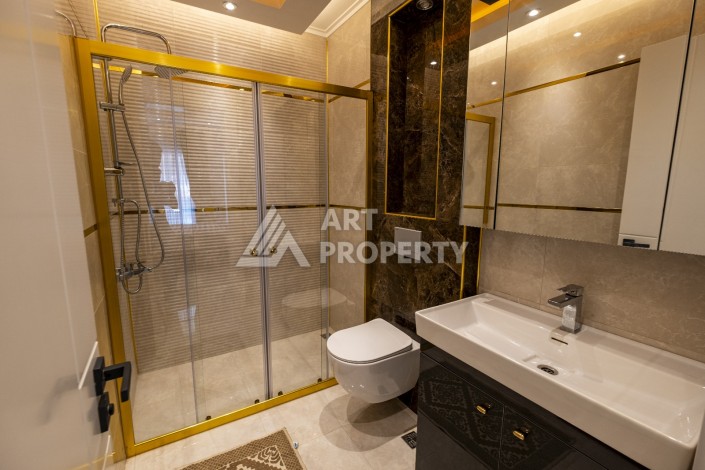 Стильные апартаменты 2+1 в премиальном комплексе самого развитого района Махмутлар - Ракурс 18