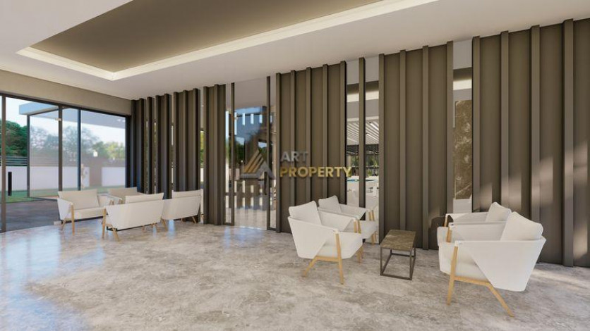 Инвестиционный проект на стадии строительства. Квартиры 1+1, 2+1 и 3+1 пентхаусы по стартовым ценам! Авсаллар, Алания. - Ракурс 41