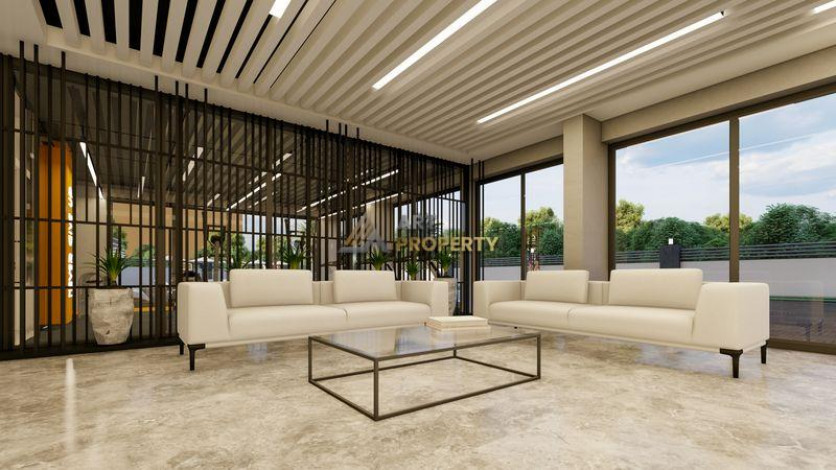 Инвестиционный проект на стадии строительства. Квартиры 1+1, 2+1 и 3+1 пентхаусы по стартовым ценам! Авсаллар, Алания. - Ракурс 42