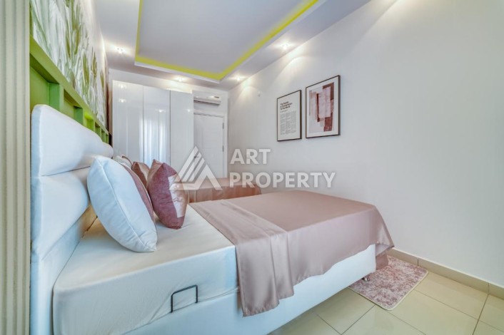 Роскошные апартаменты 2+1 в престижном комплексе самого развитого района Алании Оба. - Ракурс 7