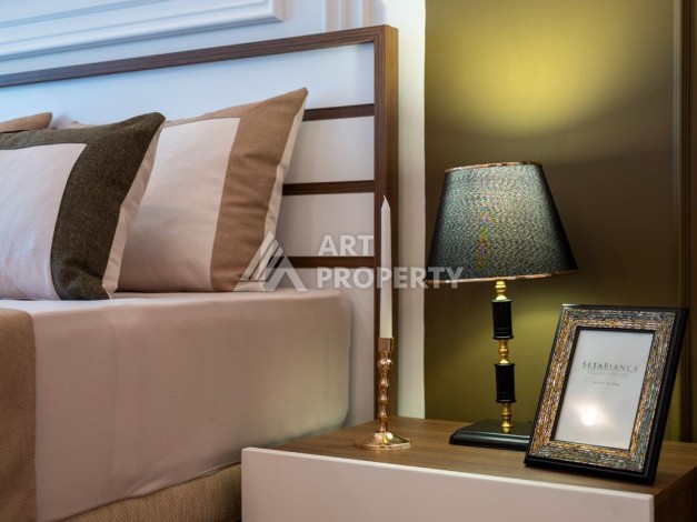 Роскошные апартаменты 2+1 в престижном комплексе самого развитого района Алании Оба. - Ракурс 8