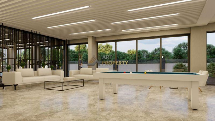 Инвестиционный проект на стадии строительства. Квартиры 1+1, 2+1 и 3+1 пентхаусы по стартовым ценам! Авсаллар, Алания. - Ракурс 43