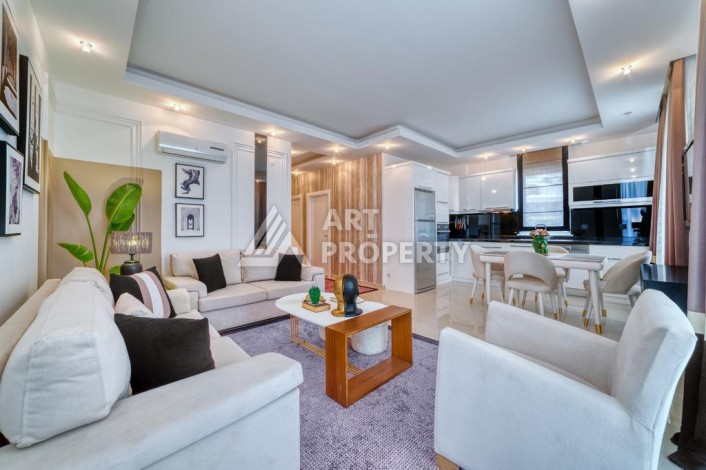 Роскошные апартаменты 2+1 в престижном комплексе самого развитого района Алании Оба. - Ракурс 18