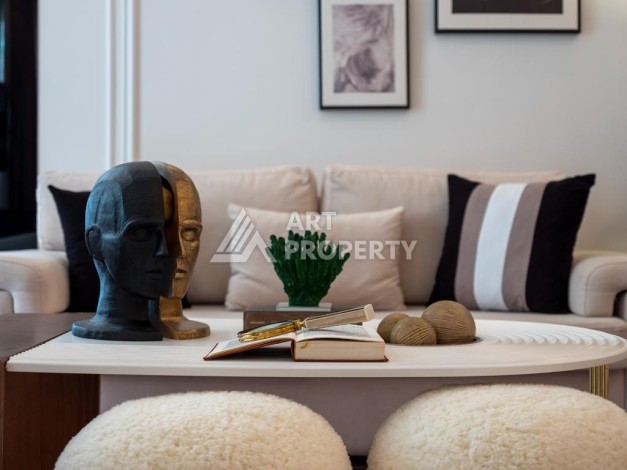 Роскошные апартаменты 2+1 в престижном комплексе самого развитого района Алании Оба. - Ракурс 25