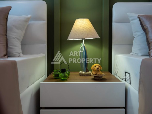 Роскошные апартаменты 2+1 в престижном комплексе самого развитого района Алании Оба. - Ракурс 26