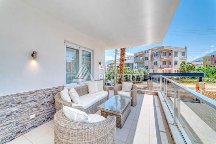 Роскошные апартаменты 2+1 в престижном комплексе самого развитого района Алании Оба. - Ракурс 27