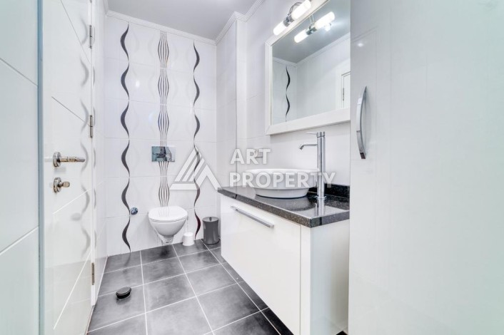 Роскошные апартаменты 2+1 в престижном комплексе самого развитого района Алании Оба. - Ракурс 28