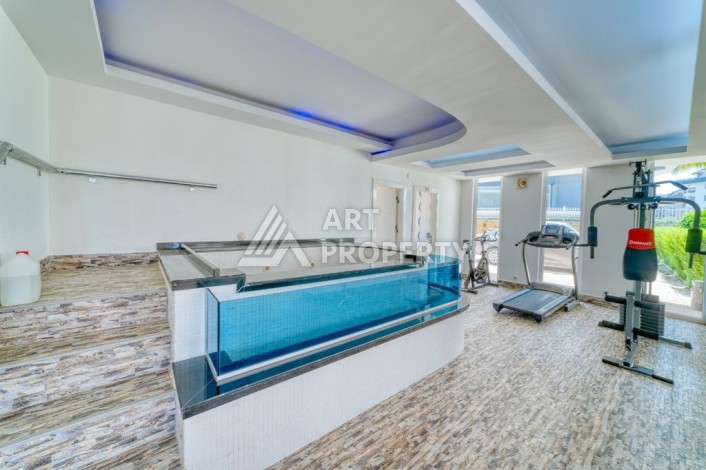 Роскошные апартаменты 2+1 в престижном комплексе самого развитого района Алании Оба. - Ракурс 37