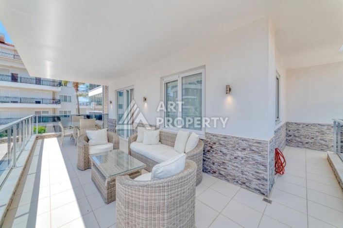 Роскошные апартаменты 2+1 в престижном комплексе самого развитого района Алании Оба. - Ракурс 41