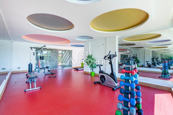 Просторные апартаменты 2+1 в комплексе с полной инфраструктурой самого развитого района Алании Оба - Ракурс 29