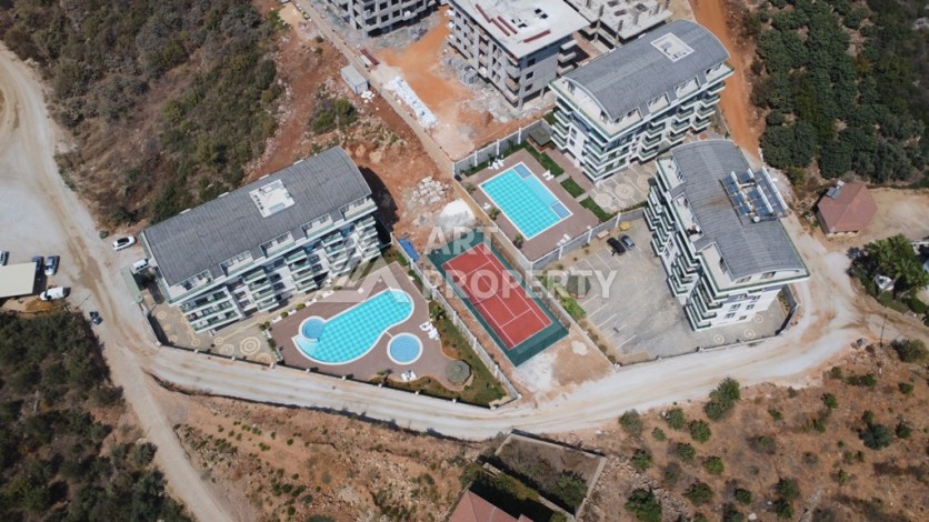 Роскошные апартаменты 2+1 дуплекс в новом комплексе самого развитого района Алании Оба - Ракурс 25