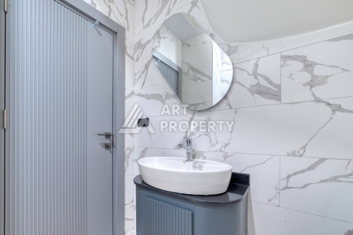 Роскошные апартаменты 2+1 дуплекс в новом комплексе самого развитого района Алании Оба - Ракурс 7