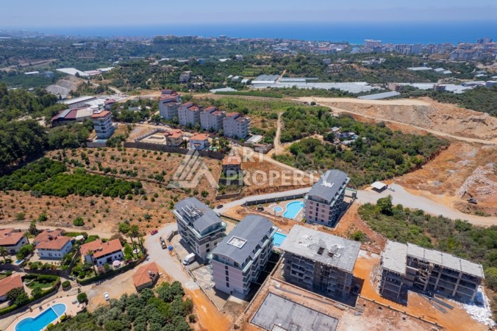 Роскошные апартаменты 2+1 дуплекс в новом комплексе самого развитого района Алании Оба - Ракурс 30