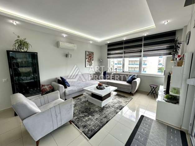 Просторные с большим балконом апартаменты 2+1 в качественном комплексе от топового застройщика в районе Оба - Ракурс 5