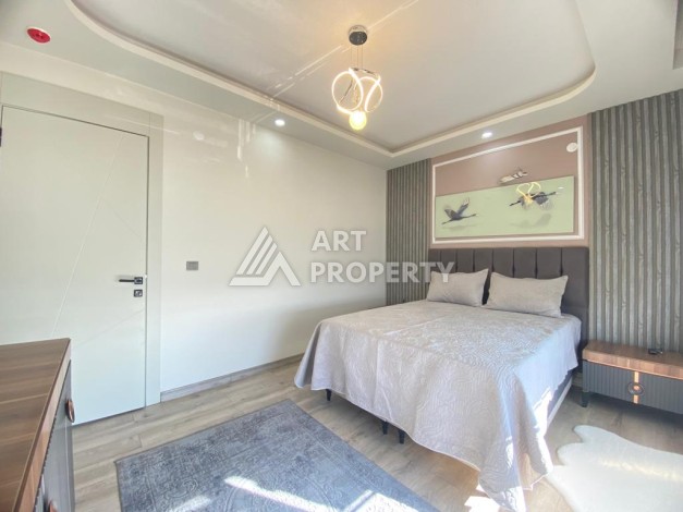 Новая квартира 1+1 в комплексе с инфраструктурой в развивающемся районе Газипаша - Ракурс 5