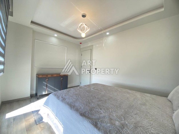 Новая квартира 1+1 в комплексе с инфраструктурой в развивающемся районе Газипаша - Ракурс 6