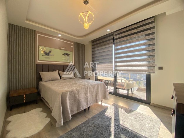 Новая квартира 1+1 в комплексе с инфраструктурой в развивающемся районе Газипаша - Ракурс 8