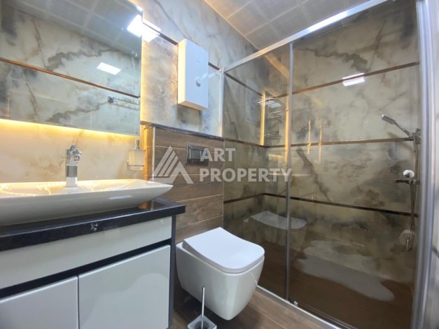 Новая квартира 1+1 в комплексе с инфраструктурой в развивающемся районе Газипаша - Ракурс 10