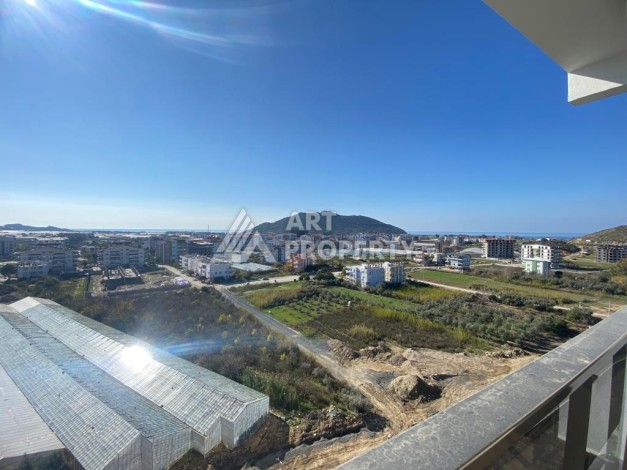 Новая квартира 1+1 в комплексе с инфраструктурой в развивающемся районе Газипаша - Ракурс 15