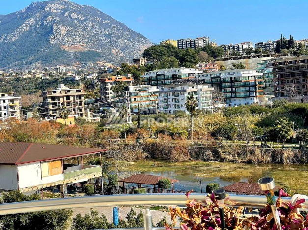 Видовые апартаменты 2+1 в комплексе возле реки в развитом районе Тосмур - Ракурс 28