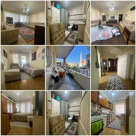 Просторные апартаменты 2+1 в турецком доме в центре Алании - Ракурс 10