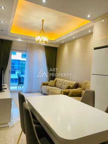 Две меблированные квартиры 1+1 в комплексе с премиальной инфраструктурой в развитом районе Махмутлар - Ракурс 7