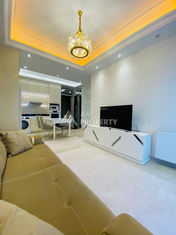 Две меблированные квартиры 1+1 в комплексе с премиальной инфраструктурой в развитом районе Махмутлар - Ракурс 8