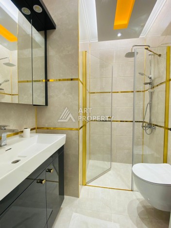 Две меблированные квартиры 1+1 в комплексе с премиальной инфраструктурой в развитом районе Махмутлар - Ракурс 10