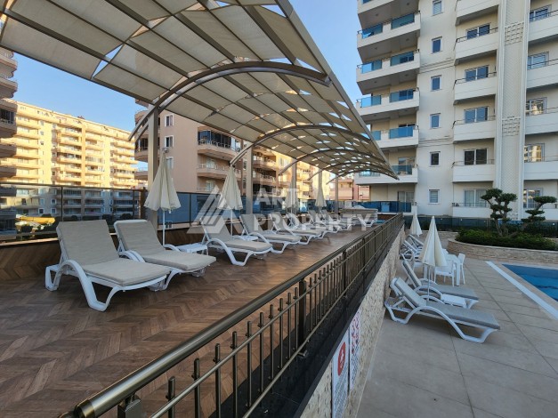 Две меблированные квартиры 1+1 в комплексе с премиальной инфраструктурой в развитом районе Махмутлар - Ракурс 17