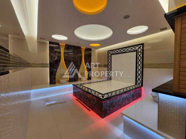 Две меблированные квартиры 1+1 в комплексе с премиальной инфраструктурой в развитом районе Махмутлар - Ракурс 18