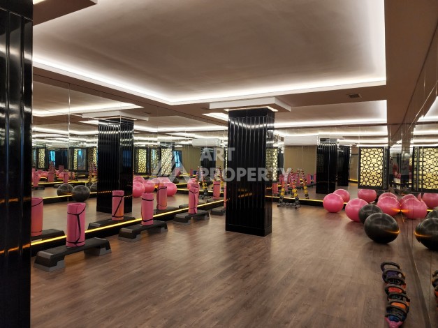 Две меблированные квартиры 1+1 в комплексе с премиальной инфраструктурой в развитом районе Махмутлар - Ракурс 19