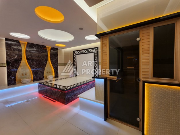 Две меблированные квартиры 1+1 в комплексе с премиальной инфраструктурой в развитом районе Махмутлар - Ракурс 20