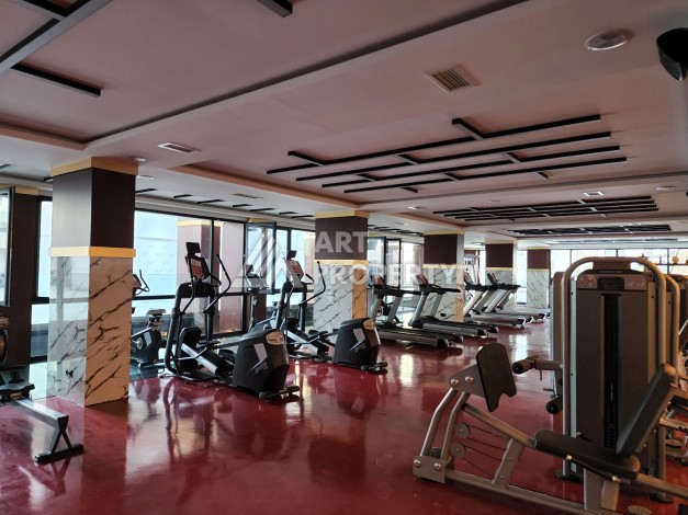 Две меблированные квартиры 1+1 в комплексе с премиальной инфраструктурой в развитом районе Махмутлар - Ракурс 22